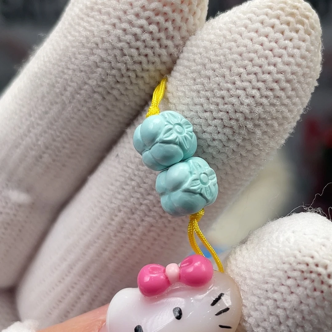 绿松石未镶嵌挂件