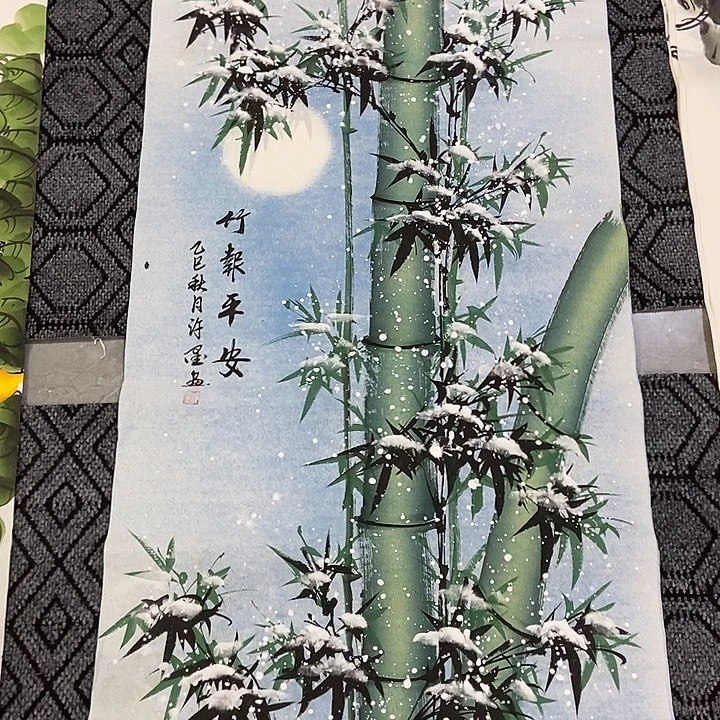 小周画廊的直播间