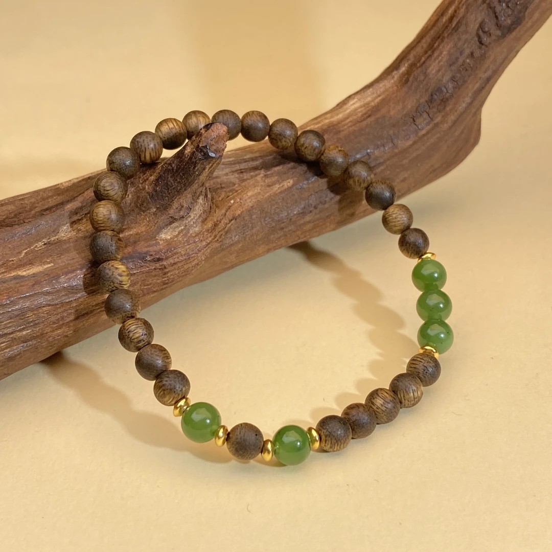 沉香【小北好物】沉香DIY手串约5mm+带罐【多样性发一件】QH78X158