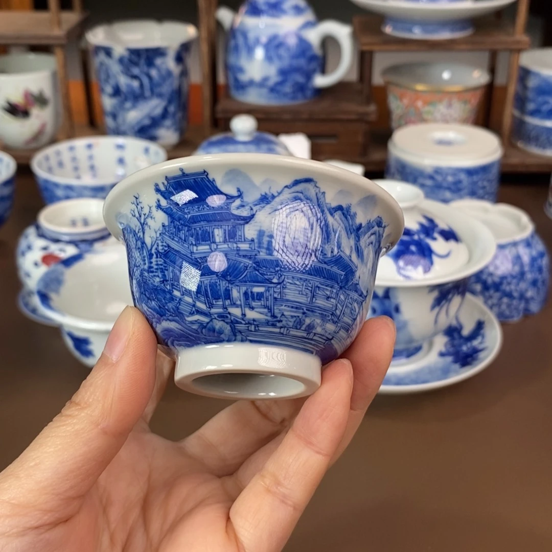 景德镇陶瓷手工手绘