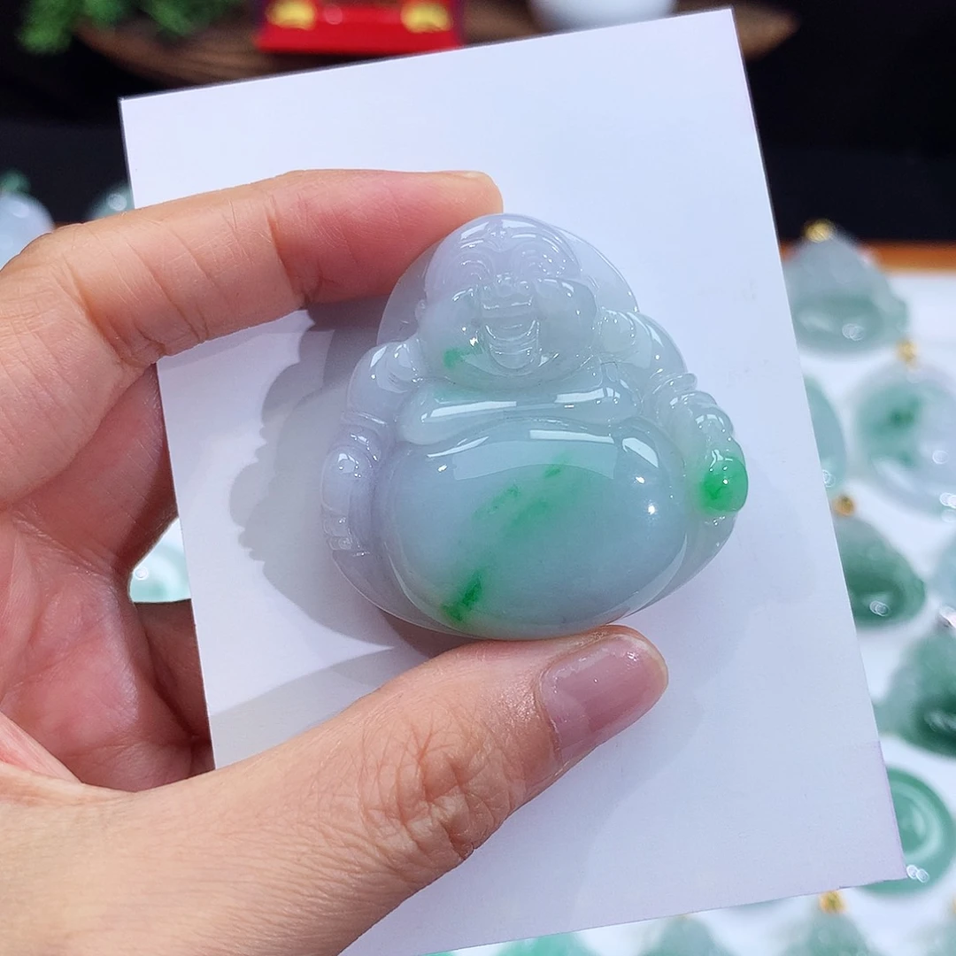 翡翠未镶嵌颈饰翡翠吊坠