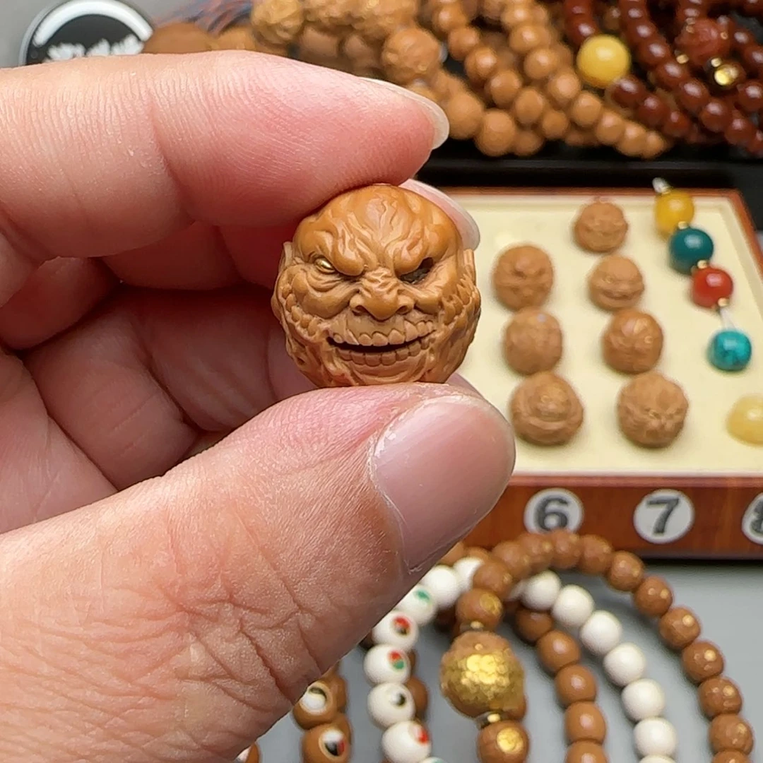 【闪购商品】吊坠猴头核桃D***k吞噬