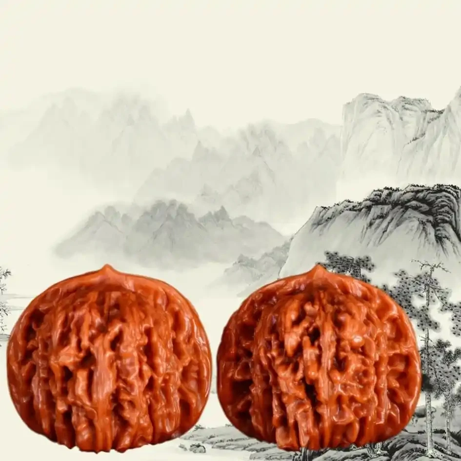 直播间专用文玩核桃蛤蟆头宫灯南疆石苹果园白狮子老树文玩核桃