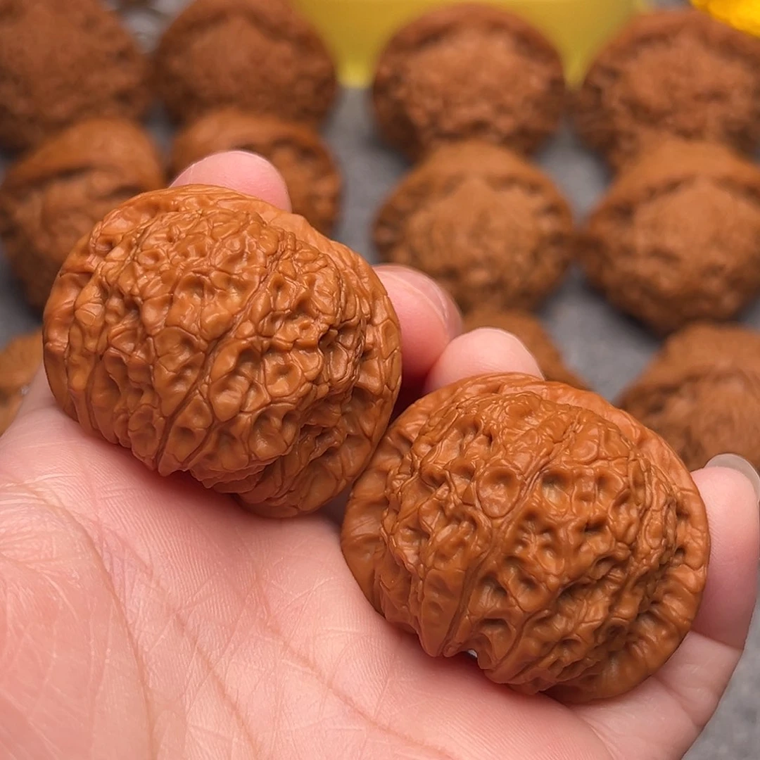 把件文玩核桃精品血麒麟41.8全品