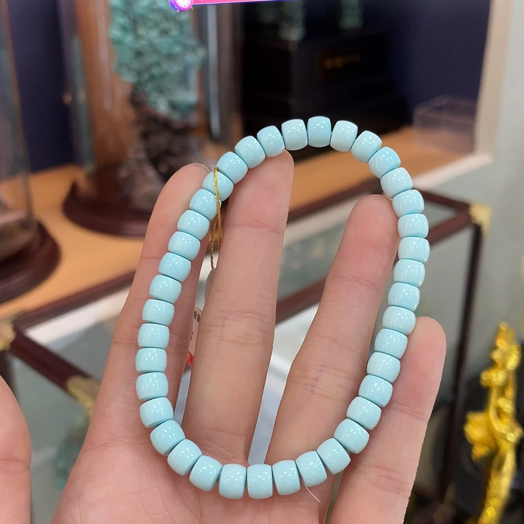 绿松石未镶嵌颈饰