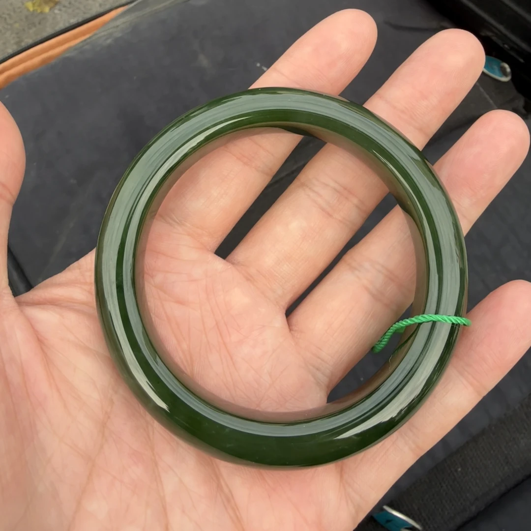 和田玉和田玉碧玉手镯