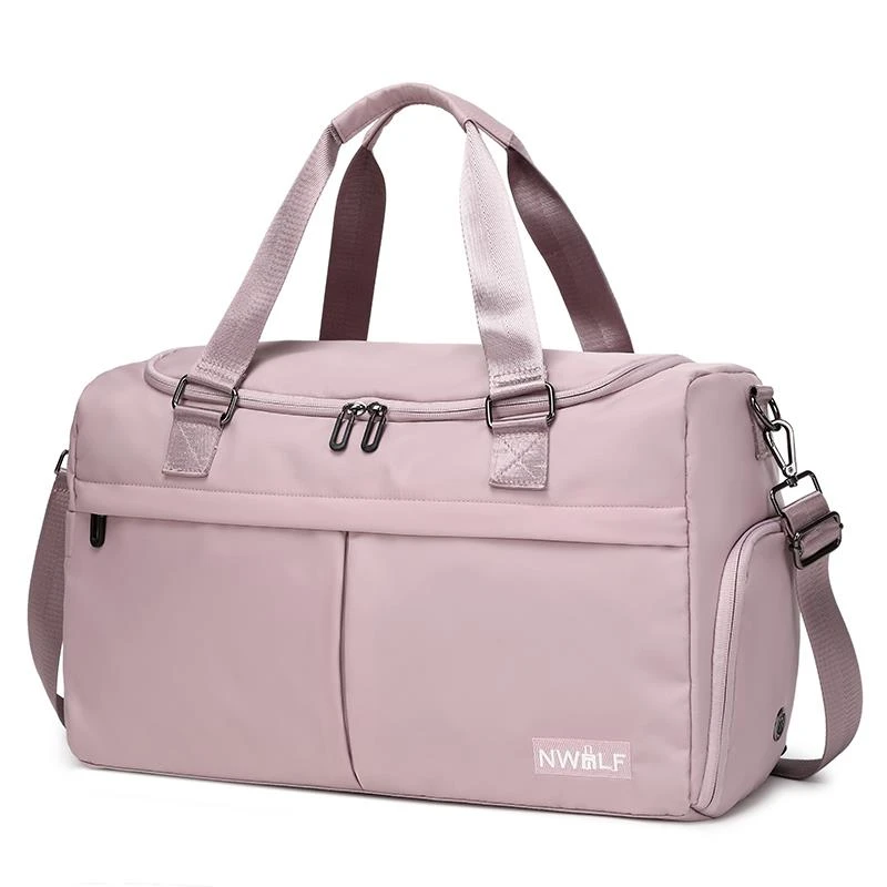 FAVMARTHA旅行包女大容量手提短途时尚轻便行李包男出差旅游干湿