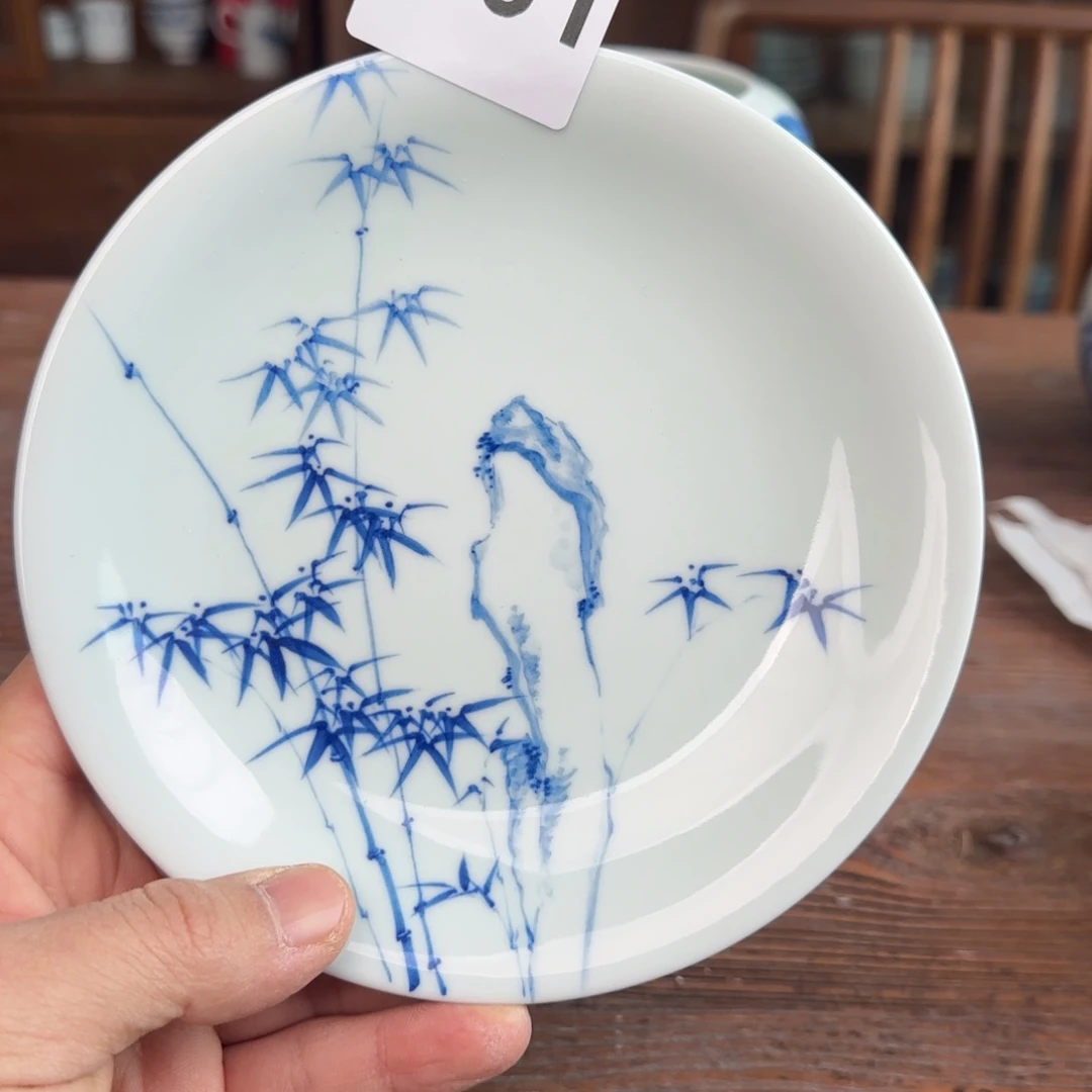 杯长***圆一泓手作261竹子壶承