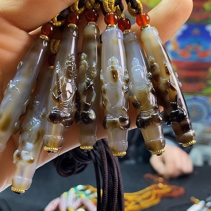 玛瑙/玉髓颈饰未镶嵌43多样性发其一