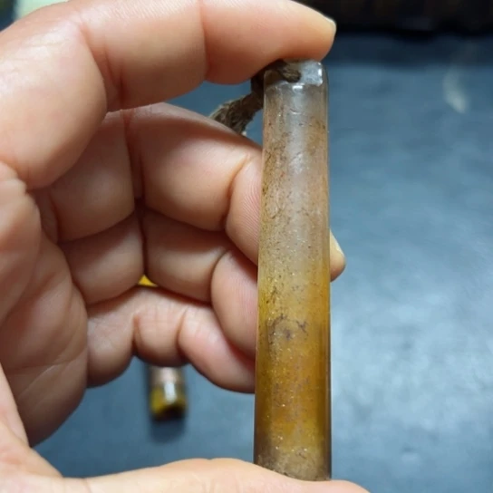 吊坠白玉菩提把件