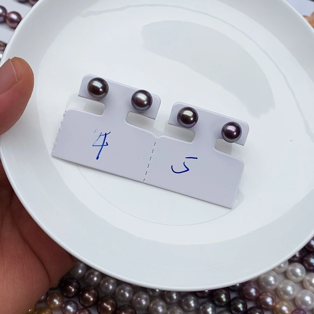 淡水珍珠银S925镶嵌颈饰