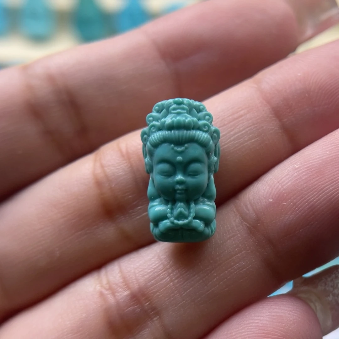 未镶嵌绿松石珠宝奇石