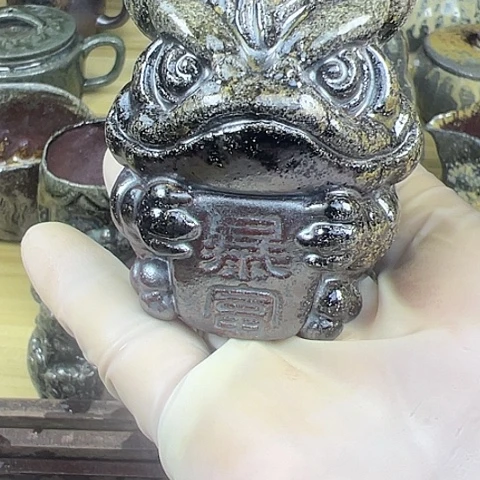 紫砂茶杯淋*自产自销