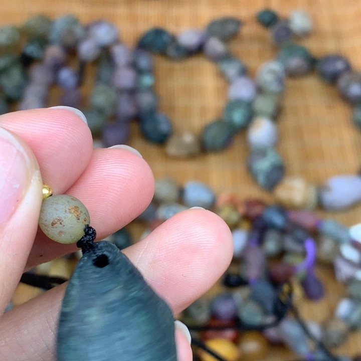 玛瑙/玉髓合金珠宝半成品静****^