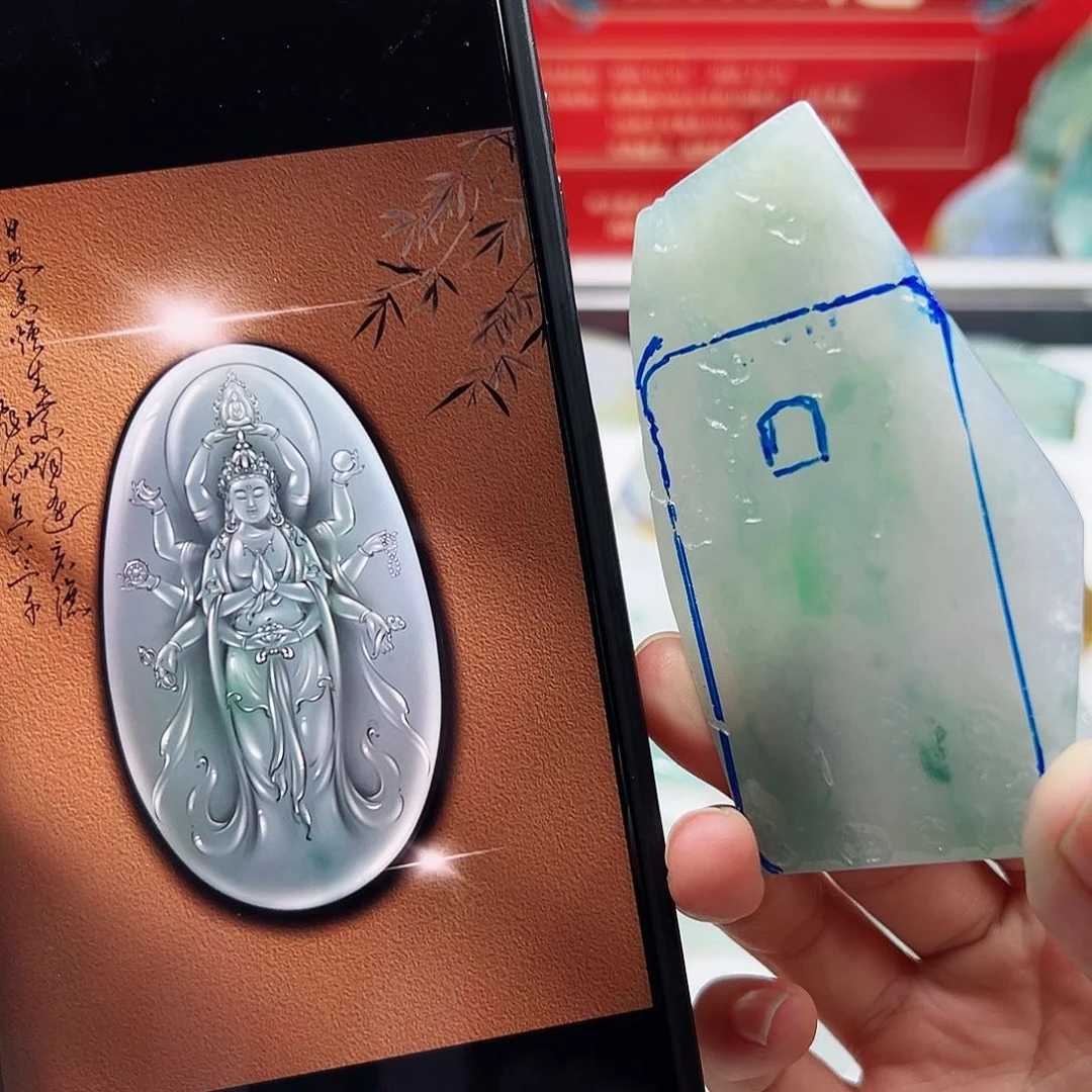 未镶嵌定制翡翠翡翠