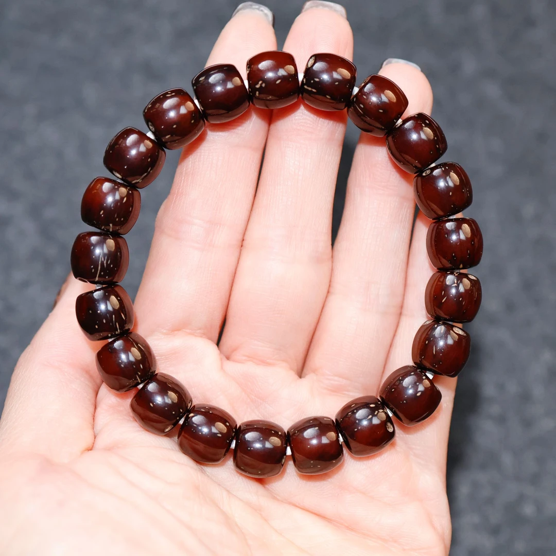 红皮紫金鼠手串直切老型原生态精工紫金鼠手串文玩手串新年饰品