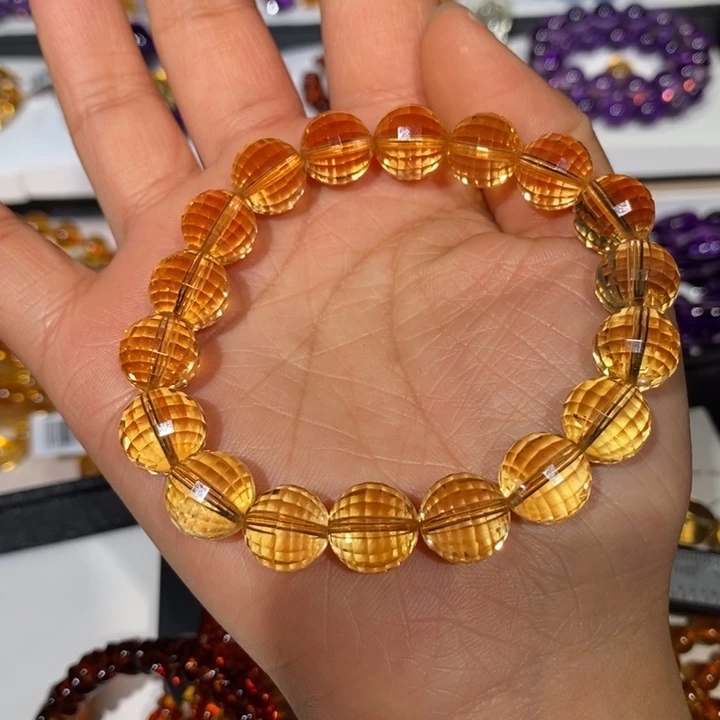 手链未镶嵌水晶暴力黄漏