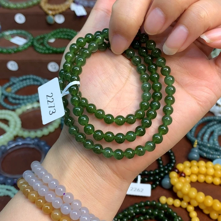 未镶嵌手链和田玉（碧玉）2273