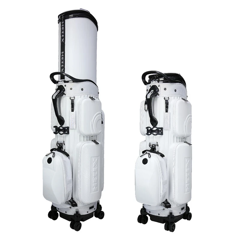 喜力克斯（HELIX）高尔夫球包航空包男女硬壳新款 万向滑轮飞机托运
