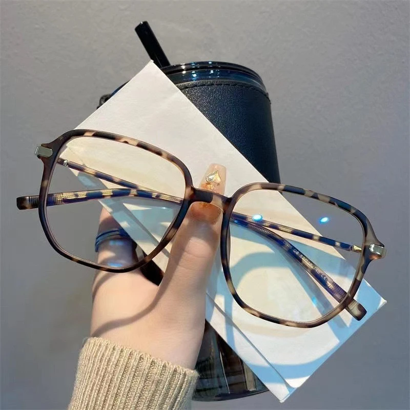 超轻复古防蓝光眼镜女可配有度数大框韩版眼镜架配女学生近视镜