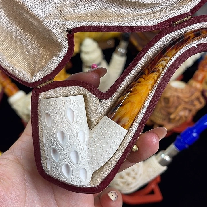 海泡石烟斗中号雨滴锤子特价