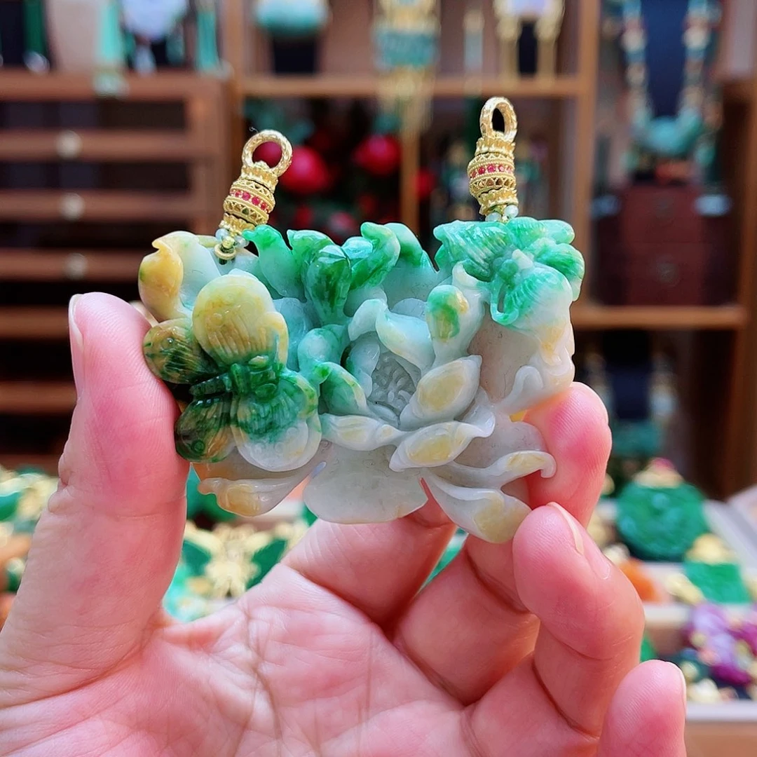 颈饰未镶嵌翡翠48小时鉴赏期