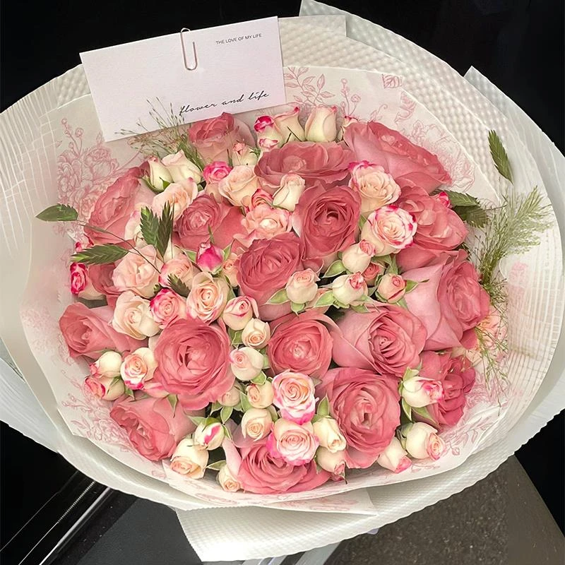 永生花红茶玫瑰花束彷真花香皂花送女朋友闺蜜高级感七夕生日礼物