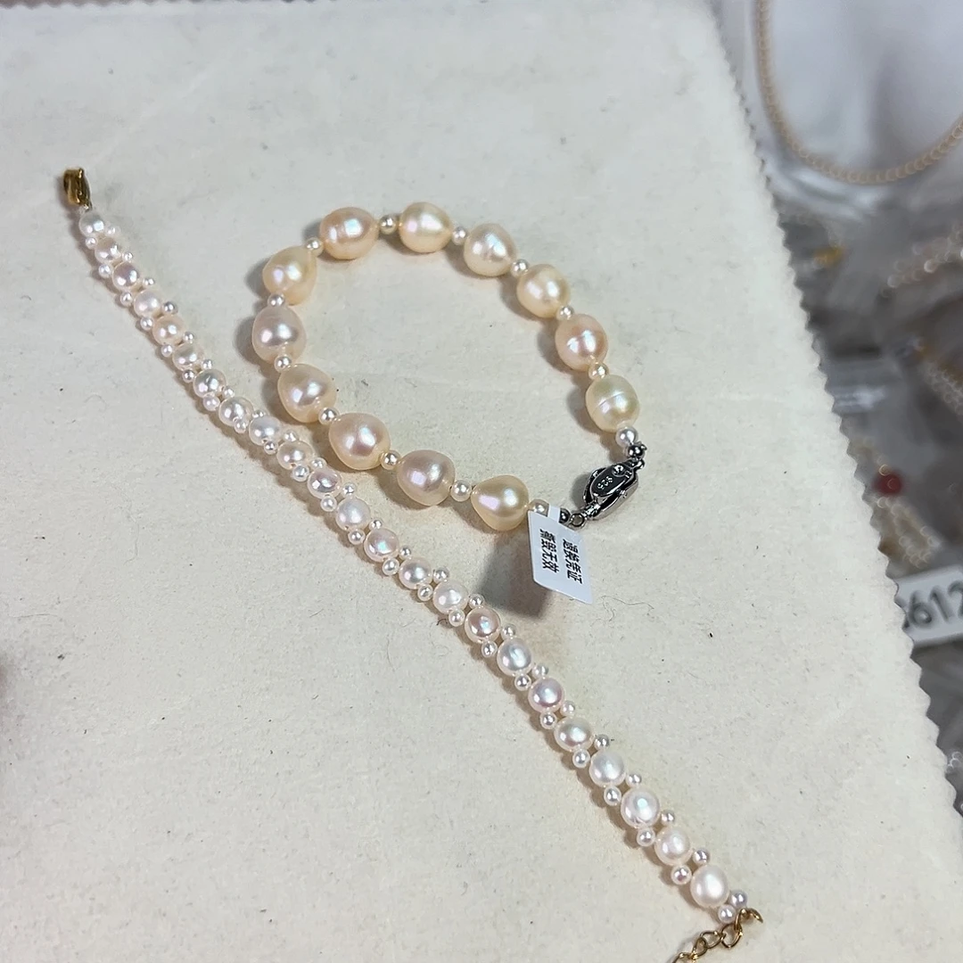 淡水珍珠钛钢天然淡水珍珠