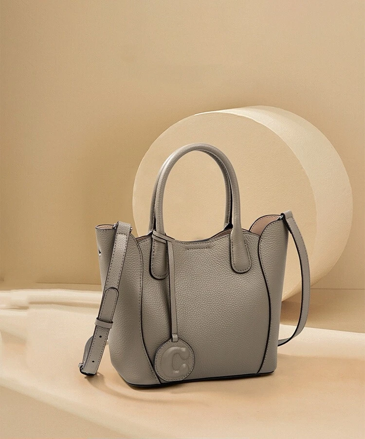 手提包包女式新款真皮女包大容量高级感单肩妈妈款斜挎包手提女包