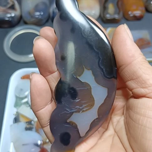 玛瑙/玉髓未镶嵌手链