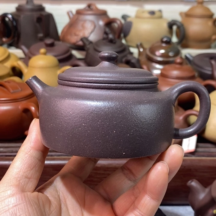 茶壶紫砂微瑕处理一把