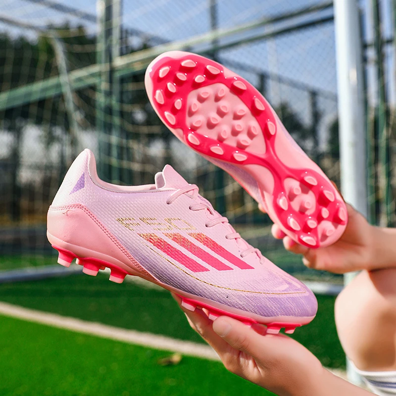 2025新款梅西猎鹰足球鞋长钉男女成人草地防滑训练鞋儿童学生碎钉