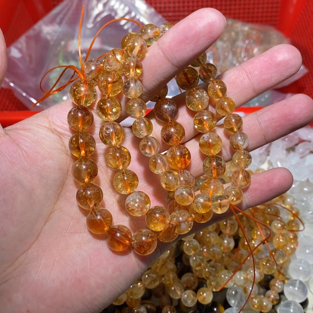 水晶手链未镶嵌黄塔