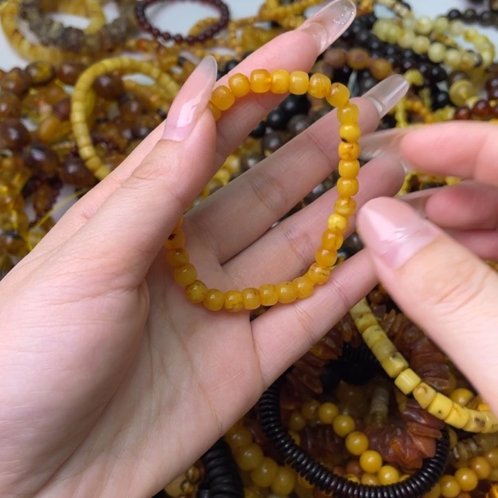 琥珀未镶嵌珠宝奇石