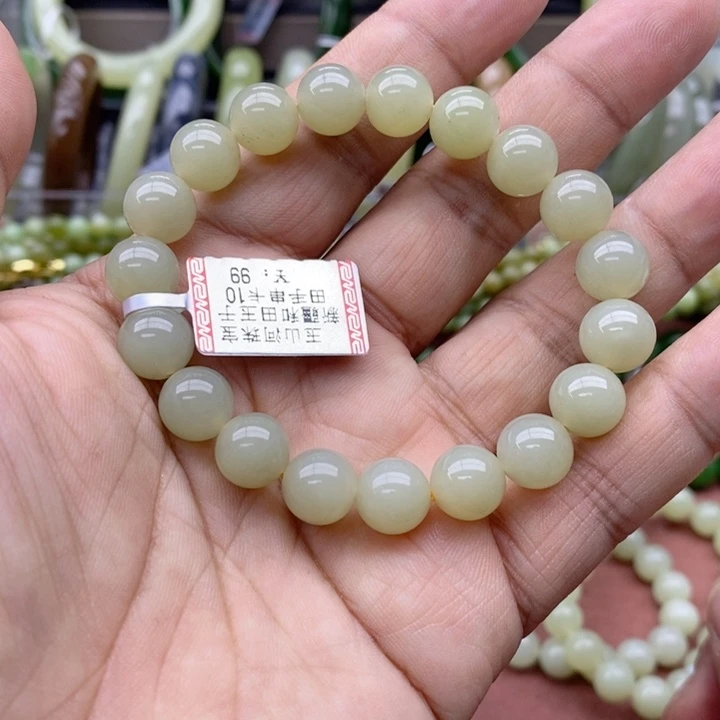 和田玉未镶嵌手链卡20