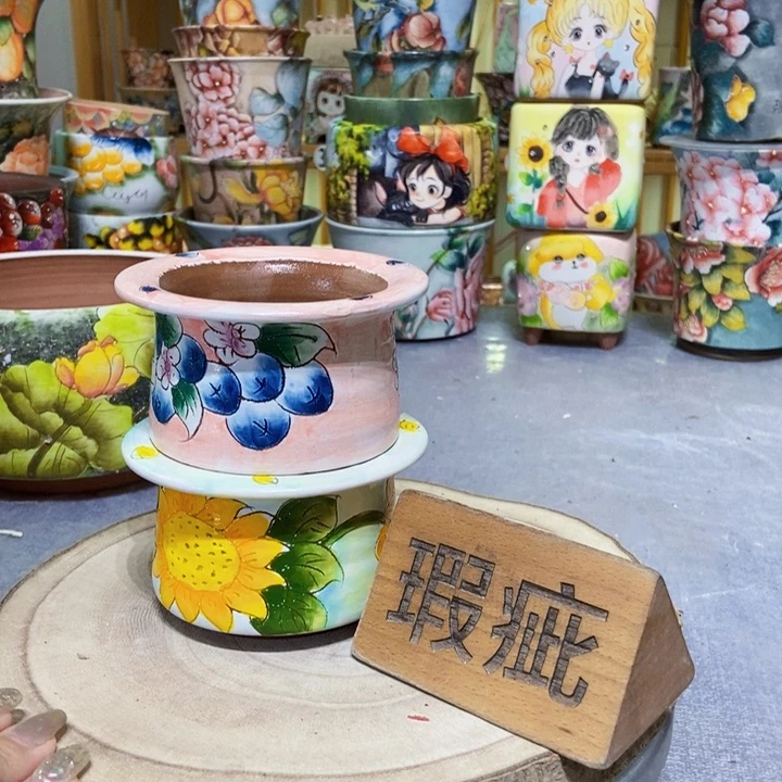 景德镇艺术手绘作品