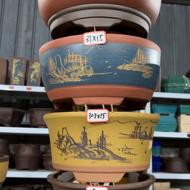 紫砂花盆              100-4