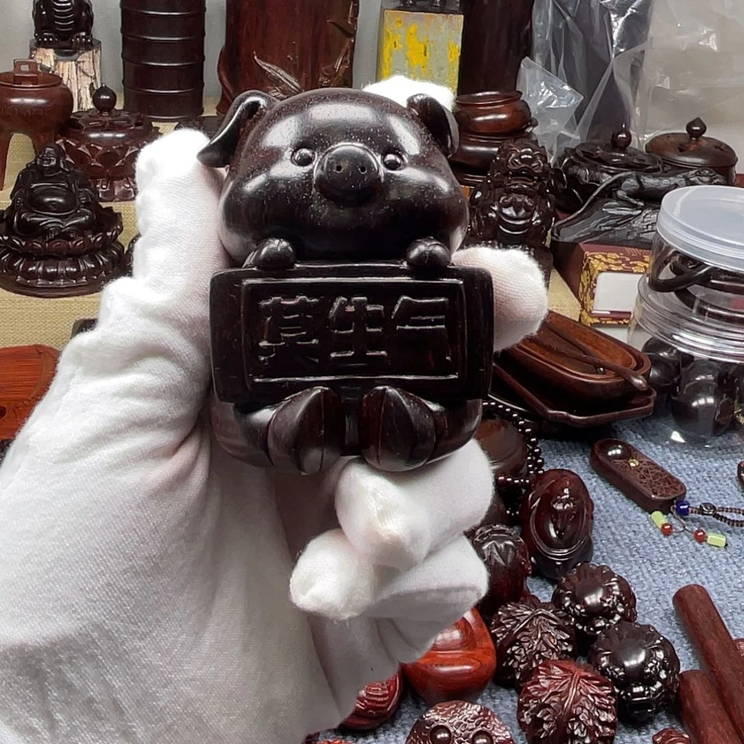 檀香紫檀（小叶紫檀）湘工莫生气