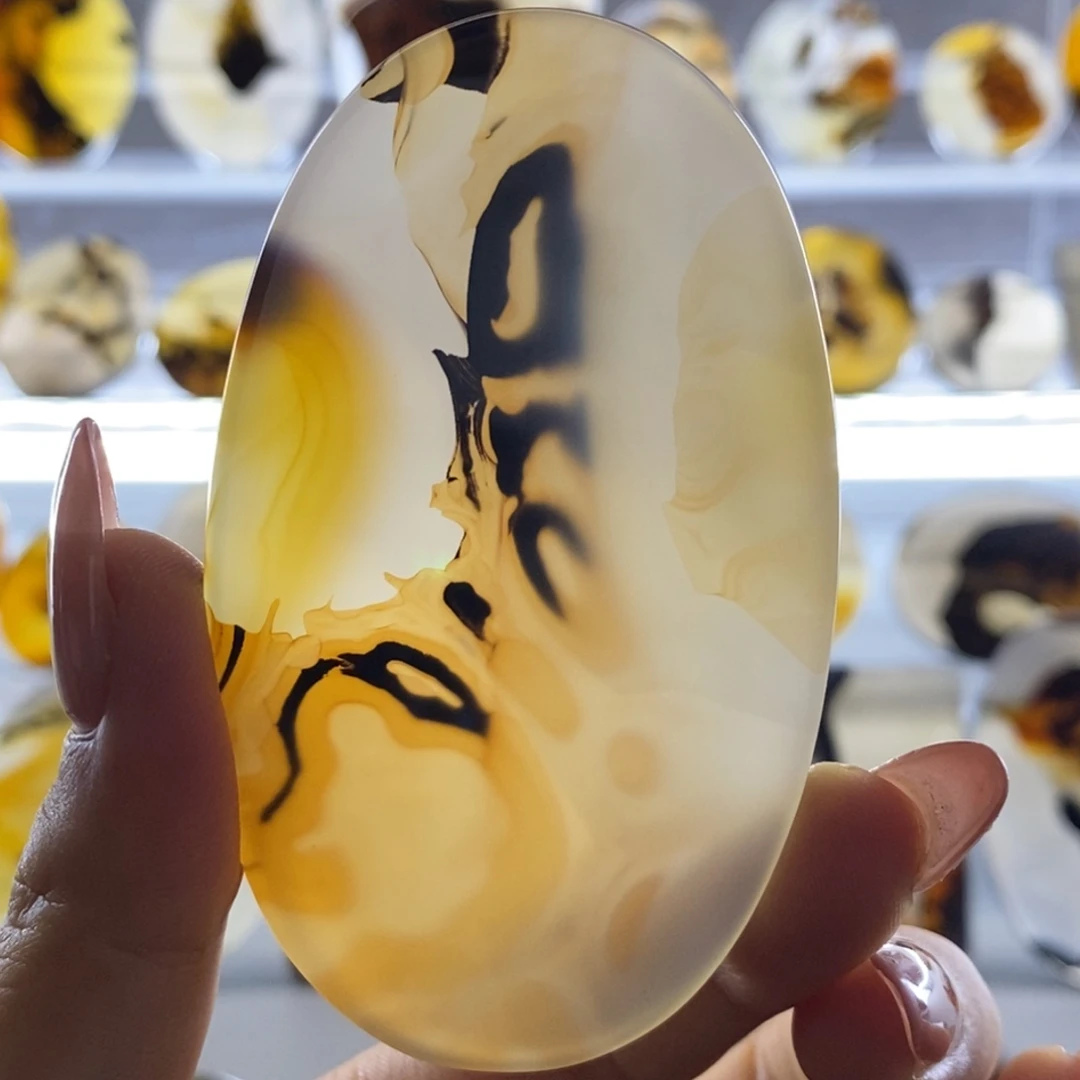 玛瑙/玉髓合金颈饰