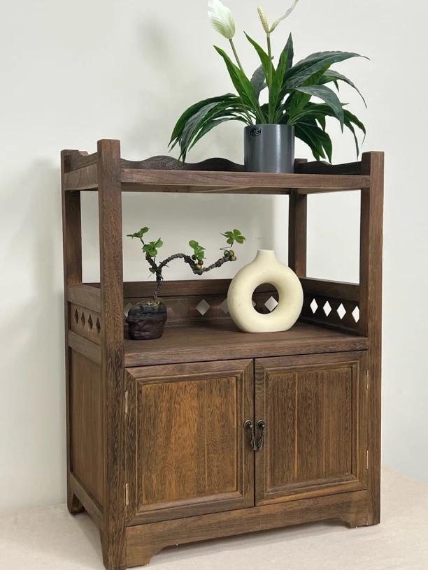 60*35*80中式餐边柜储物柜多功能原木实木152