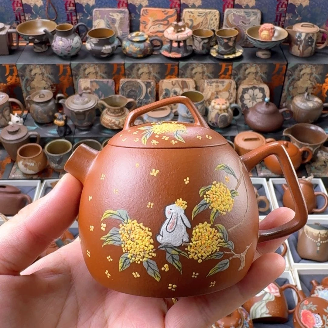 茶壶紫砂150ml原矿半手工