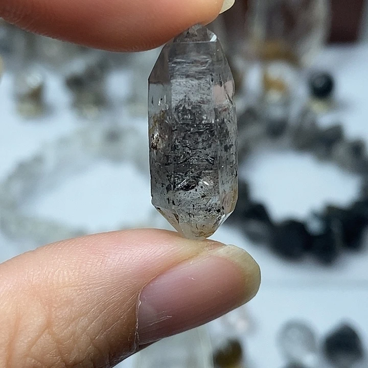 颈饰未镶嵌水晶散墨