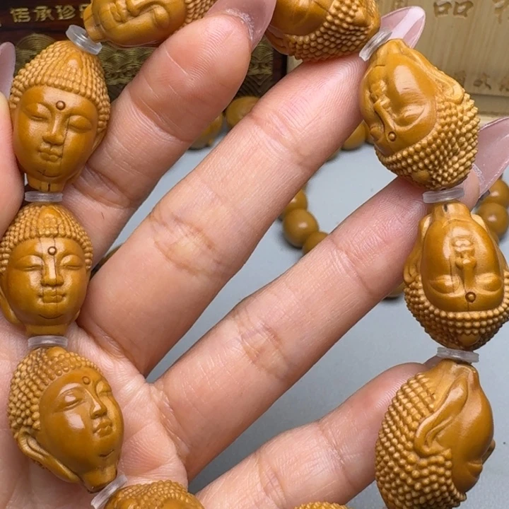 手串/手链橄榄核佛头