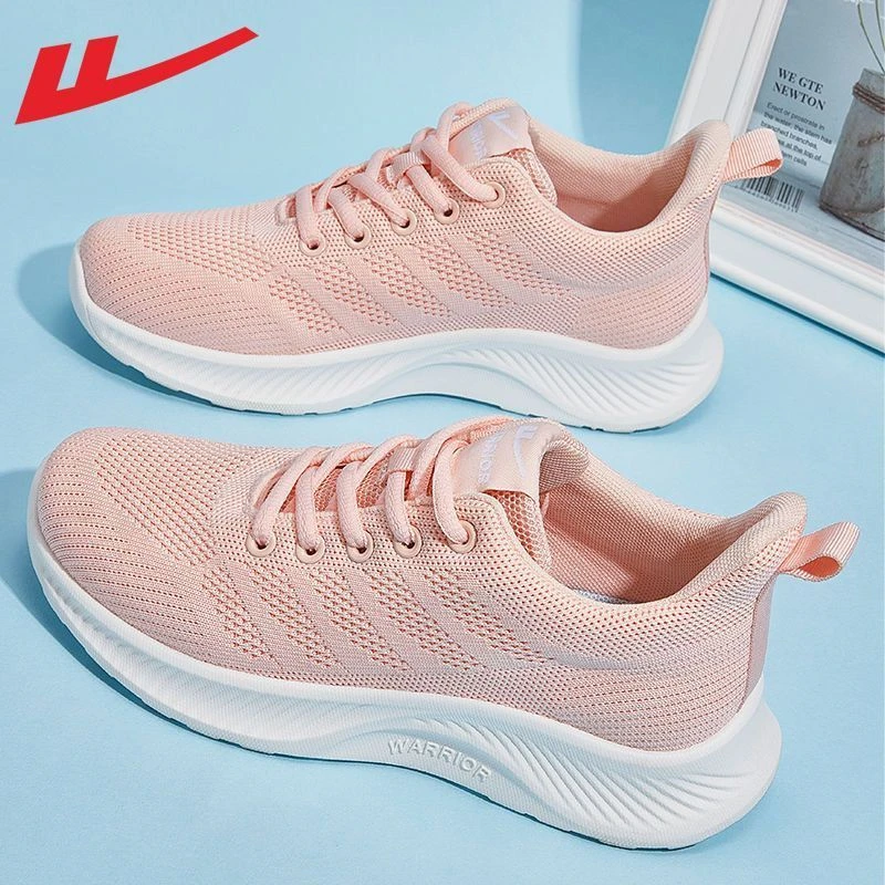 回力女鞋运动鞋女2025新款透气网面鞋女软底休闲网鞋轻便跑步鞋女