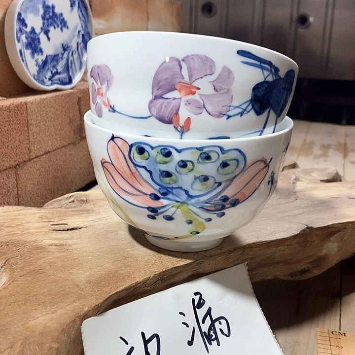 景德镇釉下彩高温微瑕