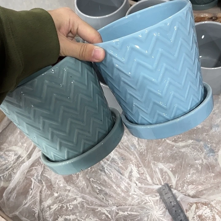 陶瓷花盆全场10包邮