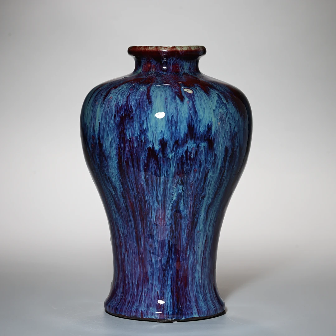 6226清乾隆·窑变釉梅瓶【古董拍卖】