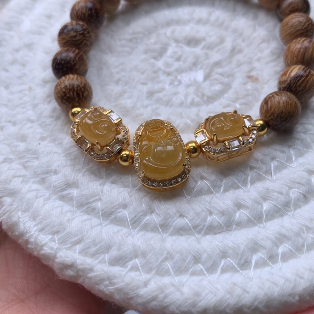 颈饰银S925镶嵌翡翠！