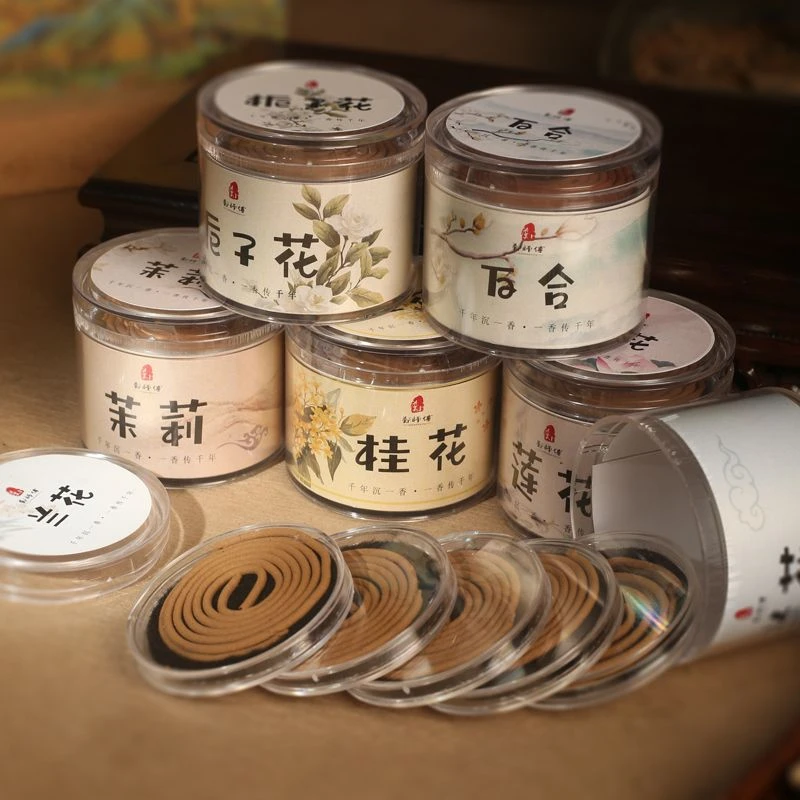 【郑师傅】花香·盘香 5双盘 手作盘香 卧室客厅家居手工香薰