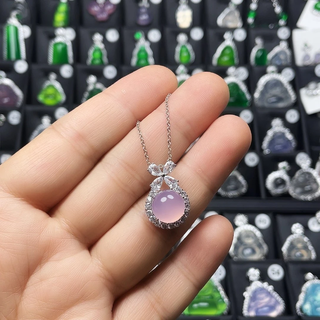 玛瑙/玉髓颈饰合金